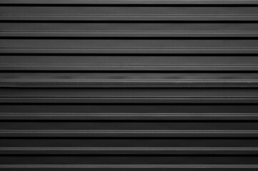 Dark metal background fence. Black line background