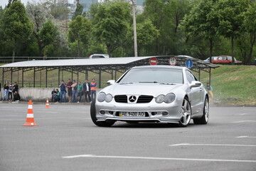 police car on the road © excalibur