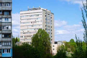 building in the city. Kharkiv medical academy of postgraduate education 