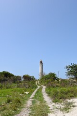 Harrison Point Lighthouse which is located in Saint Lucy, a northern Parish in Barbados in June...