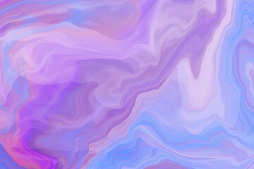 Fototapeta premium Violet flowing liquid waves abstract motion blurred background.