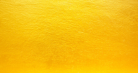 Fototapeta premium Golden plaster wall background