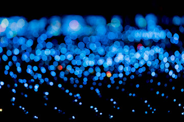 ライトアップをぼかして