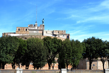 view of the castle Santo Angelo