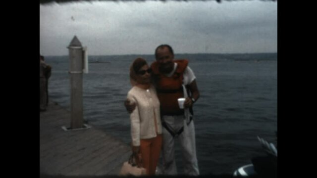 Winner and Wife 1967

Bob Nordskog, the winner of the San Diego 250 mile Championship Race, is greeted by his wife and Miss Mission Bay, at Mission Bay in 1967.