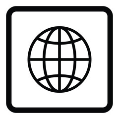 globe icon symbol