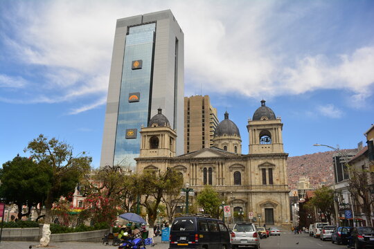 Plaza Murillo La Paz, Bolivia.
