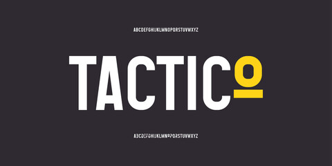 Abstract modern bold font. elegant typography with urban style for technology, logo, and sports