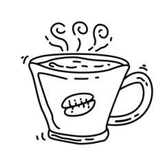 Hiking adventure apple ,trip,travel,camping. hand drawn icon design, outline black, doodle icon, vector icon.