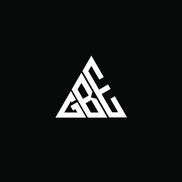 G B E letter logo abstract creative design. G B E unique design