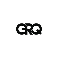 erq letter original monogram logo design
