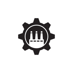industry and tools icon vector,factory icon