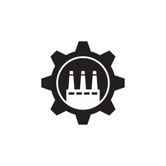 industry and tools icon vector,factory icon