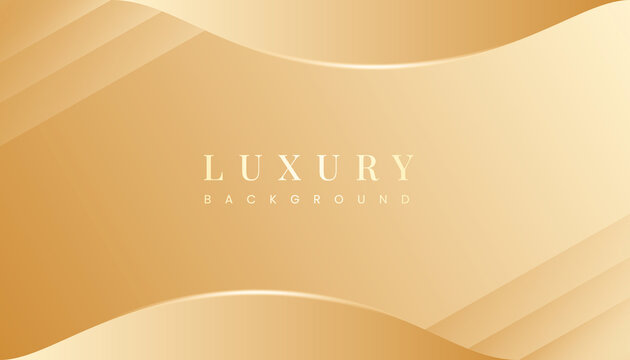 Abstract Gold Luxury Background For Your Banner Or Your Design Project.