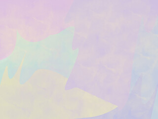 Cubist abstract background with swirling lines