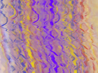 Cubist abstract background with swirling lines