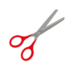 Scissors isolated on white background. Vector illustration