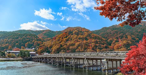 Deurstickers 京都の秋 © Mitsuru_TT