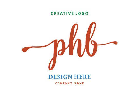PHB lettering logo is simple, easy to understand and authoritative