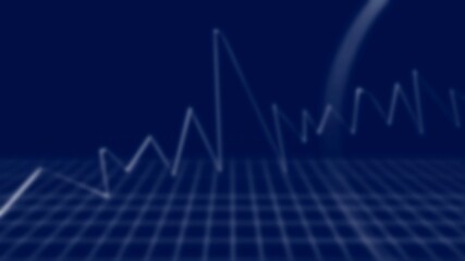 Business financial diagram on contemporary business center exterior 2022 background.
