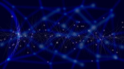 Geometric graphic connection background and lines dots Illustration.