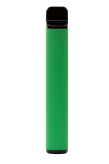 E-cigarettes on a white insulated background. Vape, disposable devices