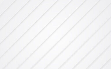 Obraz premium Abstract white striped background with diagonal lines. Vector abstract background for banner design. blend lines with oblique stripe vector illustration 