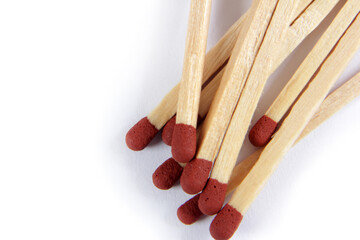  matchstick on a white background