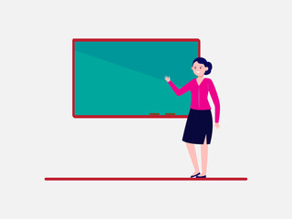 people present a presentation in front of the monitor. digital marketing media online.