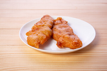 Banana fritters or banana fry