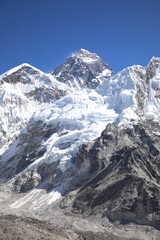 Fototapeta na wymiar View of Everest from Kala Patthar, Nepal