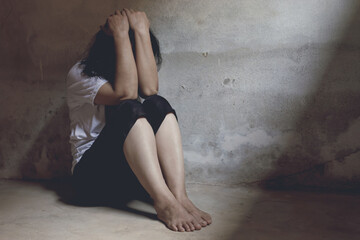 Stop violence against Women,sexual abuse, human trafficking,domestic violence rape international women's day, The concept of sexual harassment against women and rape,