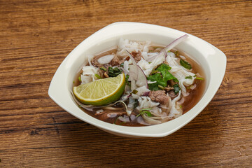 Vietnamese cuisine - Pho Bo soup