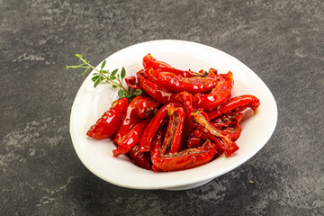 Sun-dried tomato in olive oil