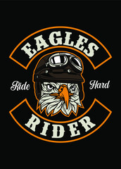 Fototapeta premium EAGLES RIDER