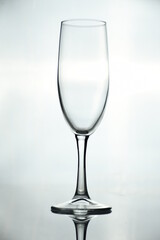 empty wine glass