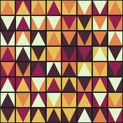 Abstract Geometric Pattern generative computational art illustration