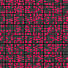 Abstract Geometric Pattern generative computational art illustration