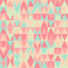 Fototapeta premium Abstract Geometric Pattern generative computational art illustration