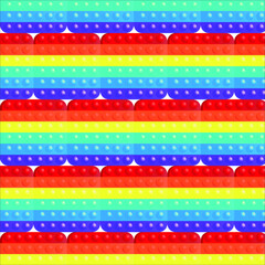vector illustration seamless pattern square multicolored pop it