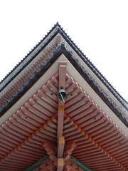 Fototapeta na wymiar temple roof