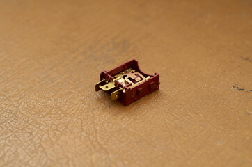 Photo of disassembled relay switch