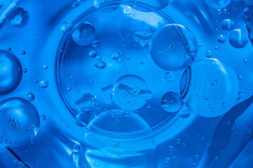 Colourful Oil Drop On Water Abstract Background, Oil Drop On Water 