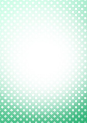 원 패턴의 초록색 그라데이션 배경