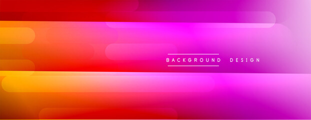 Dynamic lines abstract background. 3D shadow effects and fluid gradients. Modern overlapping forms