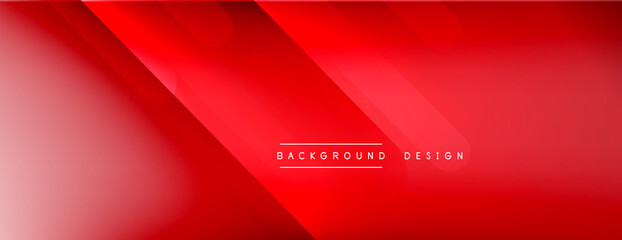 Dynamic lines abstract background. 3D shadow effects and fluid gradients. Modern overlapping forms