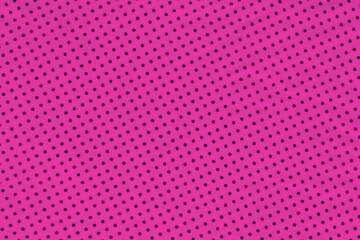 布テクスチャ背景 ピンクの可愛い水玉模様の背景