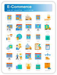 E-Commerce icon set