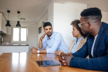 Adult partners, talking about which direction the company goes.