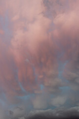 Pastel Pink Angel Clouds